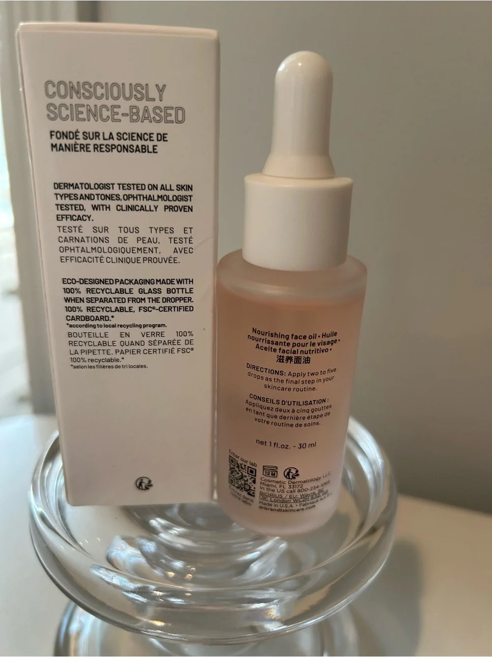 ✨ Dr. Brandt Skincare Nourishing Face Oil | Full Size 30 mL | NIB | $72 Retail